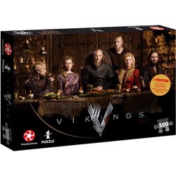 Puzzle Vikings Ragnar's Court 500 Teile