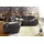 Cotta Ecksofa COTTA "Royale L-Form", schwarz, B:250cm H:88cm T:234cm, Luxus-Kunstleder, frei im Raum stellbar;Luxus-Microfaser (100% Polyester), frei im Raum stellbar;NaturLEDER (echtes Rindsleder) in Sitz und Rücken.