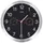 vidaXL Wanduhr 30 cm 30 schwarz