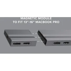 Targus HyperDrive 4K docking station - USB-C® Power Delivery, integrierter Kartenleser