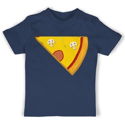 Shirtracer T-Shirt Pizza Partner Teil 2 Partner-Look Familie Baby blau