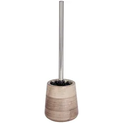 WC-Garnitur WENKO "Pottery", beige, Keramik, Reinigungsbürsten, Bürstenkopf-Durchmesser 7,5 cm