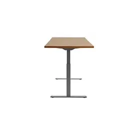 TOPSTAR Schreibtisch E-Table Buche / Grau