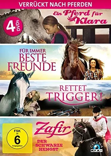 Verrückt nach Pferden - Die ultimative Pferde-Box [4 DVDs] (Neu differenzbesteuert)