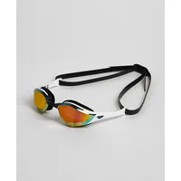 Arena Schwimmbrille Cobra Edge Swipe Mirror WEISS|SCHWARZ|orange M