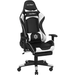 Gaming Stuhl VICTORY Kunstleder Weiß