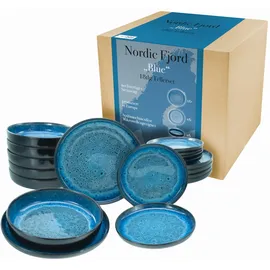 CreaTable Nordic Fjord Geschirrset, 18-tlg.