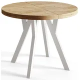 alpi möbel OVO Ø 80-130 cm naturbelassen