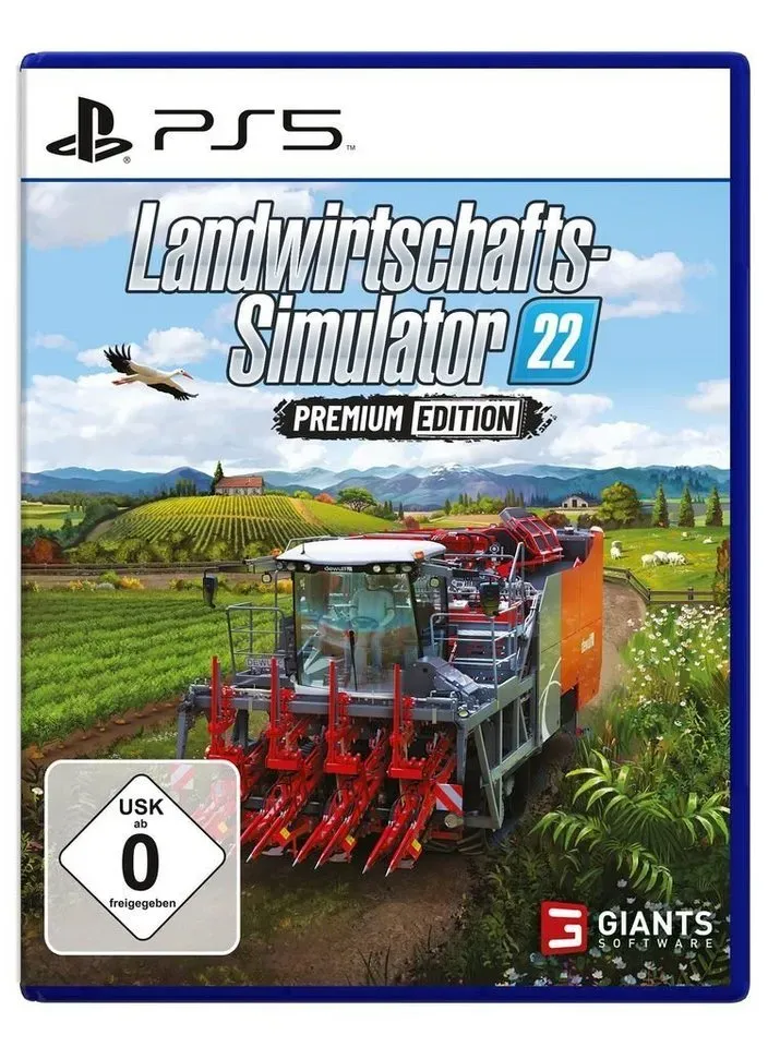 Preisvergleich Produktbild Landwirtschafts-Simulator 22: Premium Edition PlayStation 5