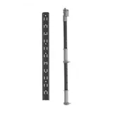 Kesseböhmer 76999 Arena Achsrohrset 600-750 mm für LeMans Schwenkböden anthrazit