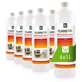 Höfer Chemie Bioethanol 96,6% Premium 1 l 6 St.