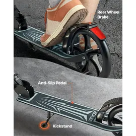 Vevor Scooter Schwarz