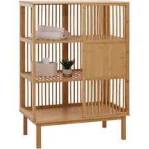 Mendler HWC-N81 Badezimmerschrank 115 x 80 x 45 cm Braun