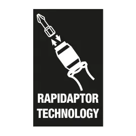 WERA 826 T Kraftform Turbo Bits-Handhalter Rapidaptor