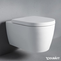 Duravit ME by Starck Wand-Tiefspül-WC Set, rimless, mit WC-Sitz 2529092000+0020090000