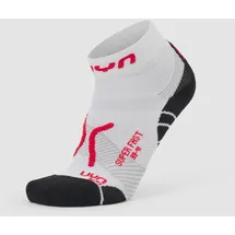 Uyn Run Super Fast Laufsocken Herren white/red 39-41