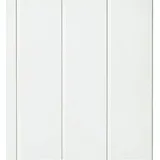 Feuchtraumpaneele Moni 260,0 x 15,4 cm, 8 mm, uni weiß