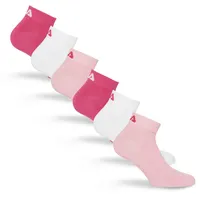 Fila UNISEX INVISIBLE PLAIN SOCKS 6er Pack Pink 39-42