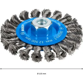 Bosch Scheibenbürste 115 mm 1 St.