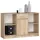 Akord Kommode Akord 120 x 77 x 40 cm Sonoma Eiche / Weiß