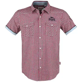 Lonsdale Kurzarmhemd Rot S