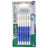 GUM Interdentalbürsten GUM Bi-Direction Interdentalbürsten - Hellblau 0,6mm 6 Stück