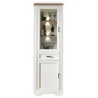 Innostyle Vitrine Jasmin Dekor Braun Pinie