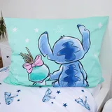 Jerry Fabrics Lilo & Stitch Buddies Blau 140 x 200 cm + 70 x 90 cm