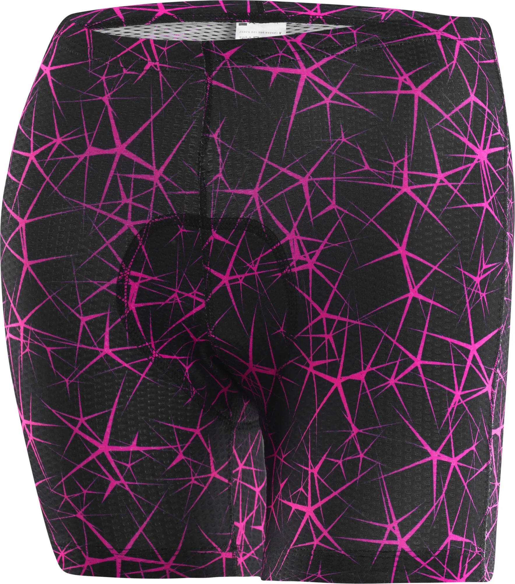Löffler Women Cycling Undershorts Blog-style black/neon pink (996) 48