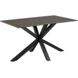 VCM Esstisch 80x135cm Schwarz.