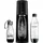 Sodastream Terra black + PET-Flasche 0,5 l + 2 PET-Flaschen 1 l + Zylinder