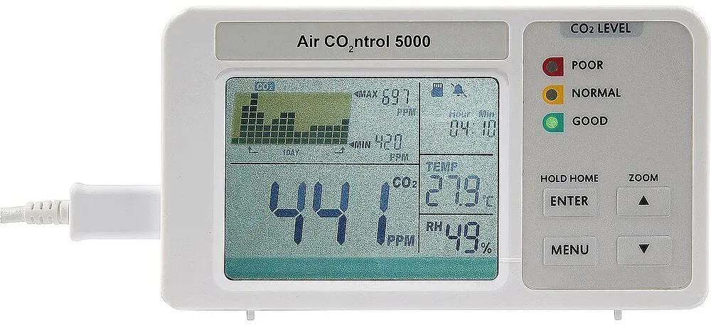 AirControl 5000 CO2 Melder und Logger Dostmann