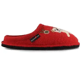 HAFLINGER Flair Fido Pantoffeln Rot 41