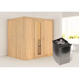 Karibu Bodin inkl. 9 kW Ofen + int. Steuerung