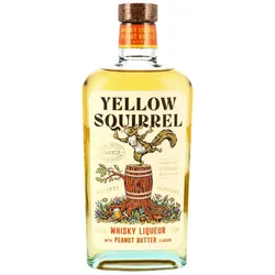 Yellow Squirrel Whisky Liqueur - Peanut Butter Flavour - Likör