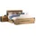 inn.furn Schlafzimmer Set Doppelbett 2x Nachttisch), 3x Bettschubkasten 140 x 200 Cooper,