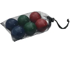 vidaXL - 8-tlg. Boccia-spielset Mit Tragetasche Massivholz Kiefer