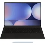 Samsung Book Cover Keyboard Tab S10 Ultr (Galaxy Tab S10 Ultra, Galaxy Tab S9 Ultra), Tablet Tastatur, Schwarz