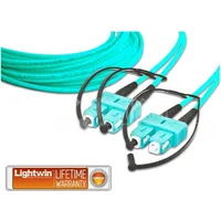 Lightwin LDP-50 SC-SC 4.0 OM3 4 m Aqua-Farbe (LDP-50 SC-SC 4.0 OM3)