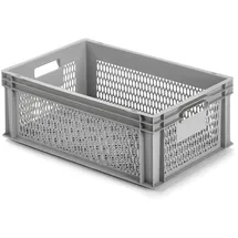 ALUTEC München Kunststoffbehälter 60 x 40 x 22 cm 1-tlg. rot