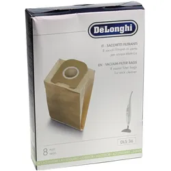 DeLonghi 5519210151, DLS36 Staubsaugerbeutel für Colombina Handstaubsauger