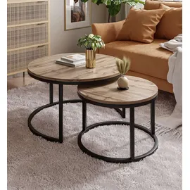 lookway CIRI 2in1 Schwarz Eiche 80 x 48 cm