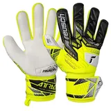 Reusch Attrakt Grip Junior-torwarthandschuhe - Safety Yellow / Silver - 6