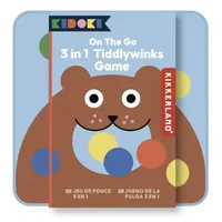 Kikkerland Europe On The Go 3 in 1 Tiddlywinks