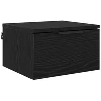 VidaXL Nachttisch Schwarze Eiche 34 x 30 x 20