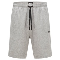 Boss Shorts Herren Loungewear-Shorts MIX&MATCH (1-tlg) grau