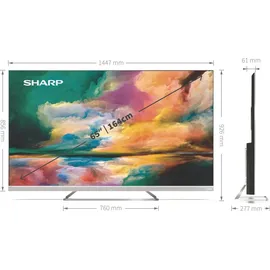 Sharp 65EQ4EA 65" 4K QLED Android TV