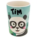 Hti-Living Kinderbecher Namensbecher Tim, Trinkbecher Saftbecher Milchbecher HTI-Living