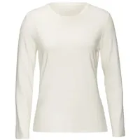 LASCANA Langarmshirt Damen creme Gr.40/42