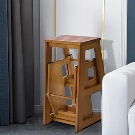 Costway Tritthocker klappbar 3 Stufen